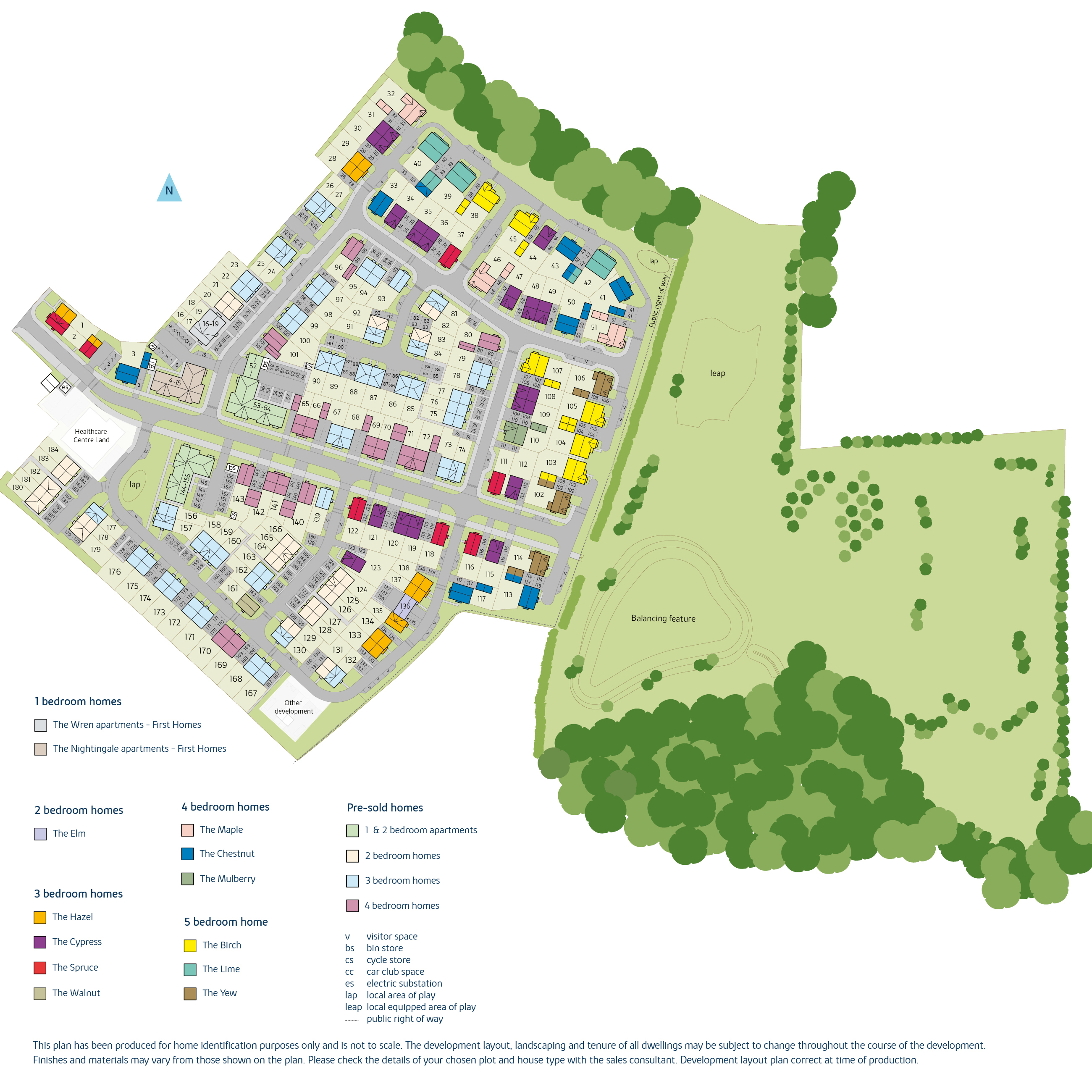 Broxborough Park SITEPLAN BOVIS 01.25