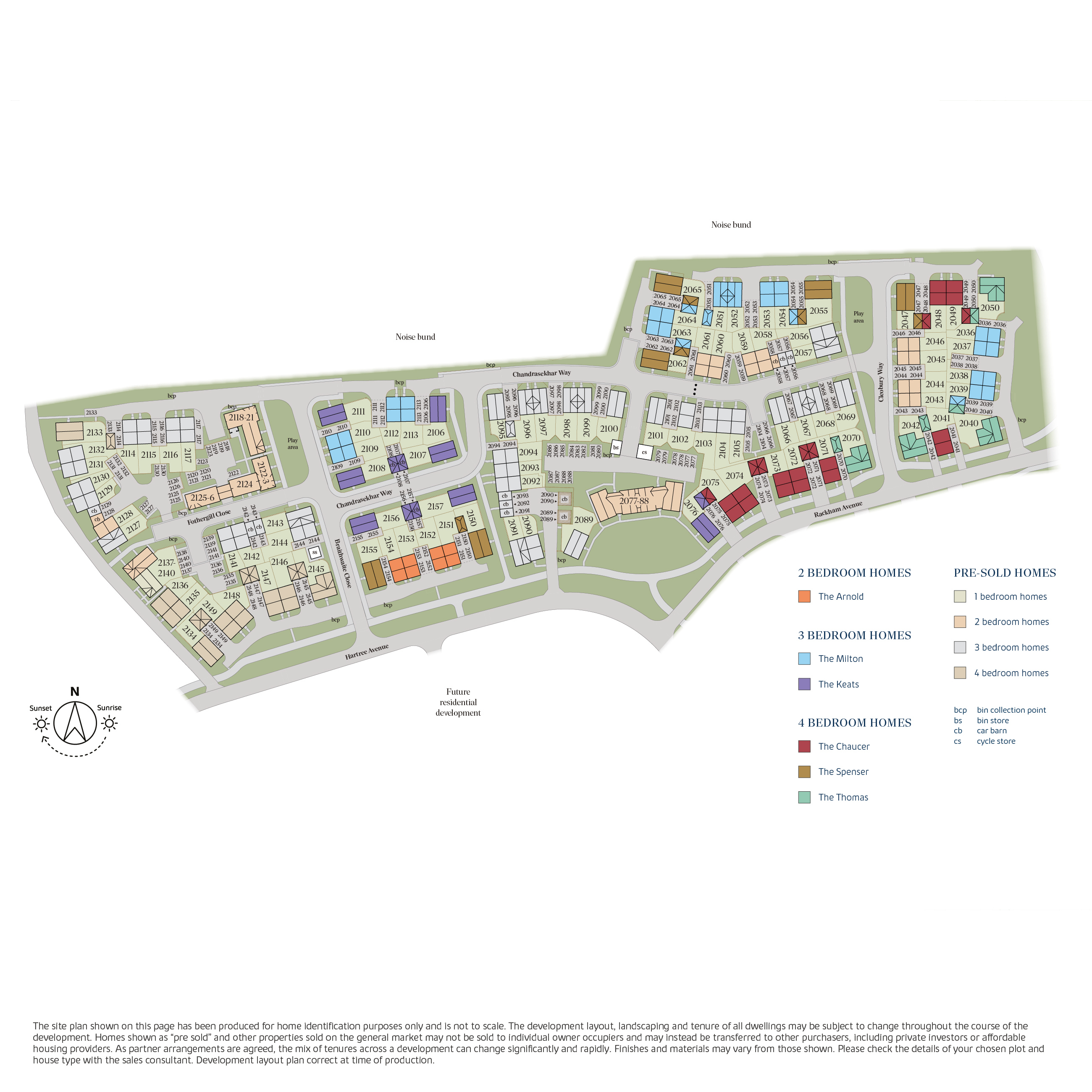 DS17186 [BH] Lunar Park, West Cambourne Site Plan 3.2b