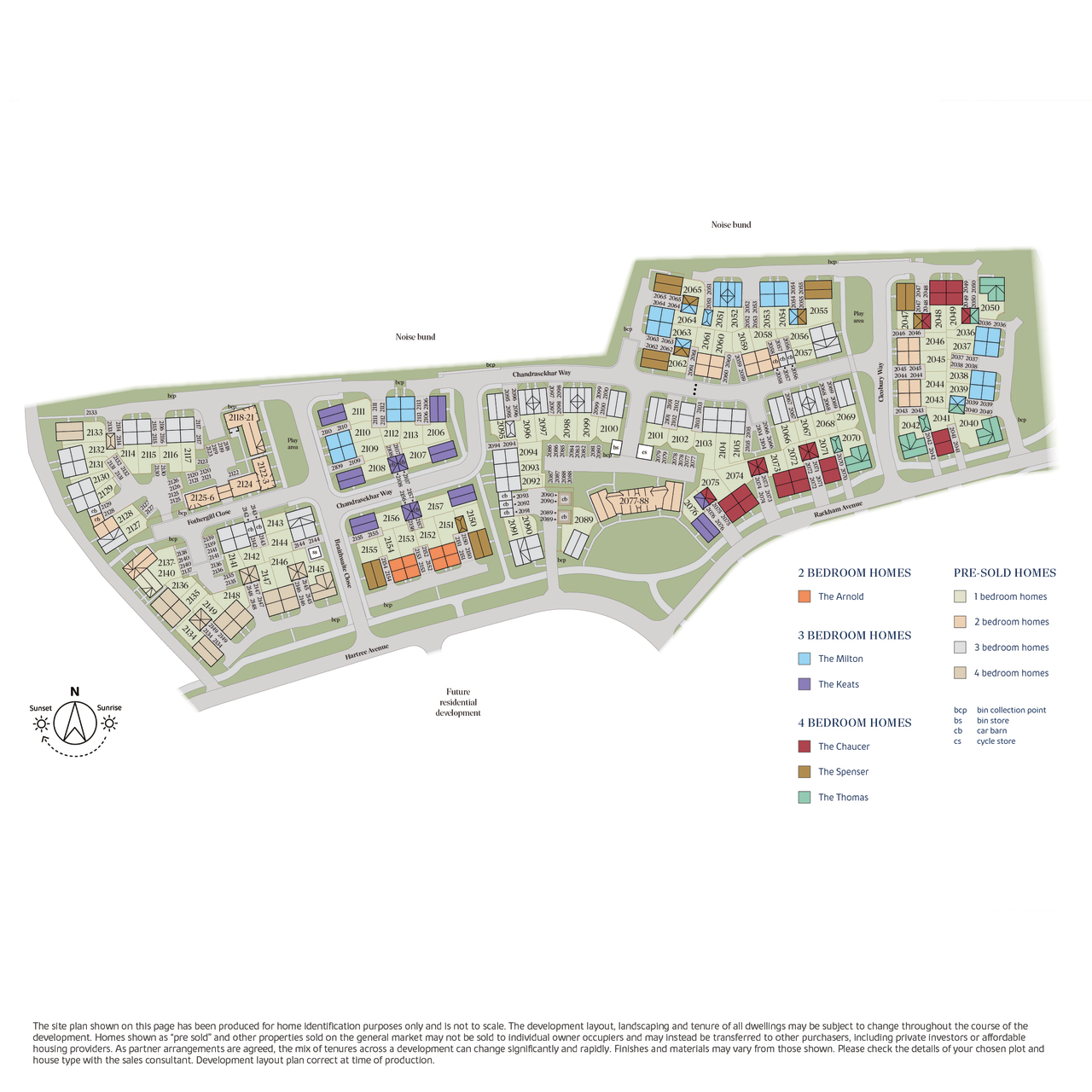 DS17186 [BH] Lunar Park, West Cambourne Site Plan 3.2b