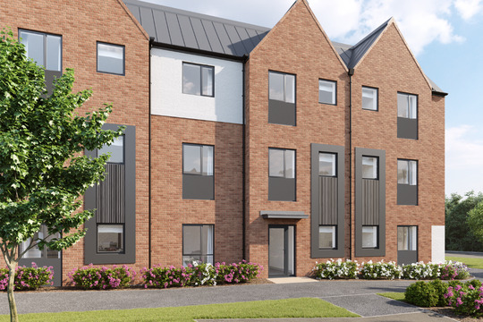 Matford House, Haldon Reach CGI