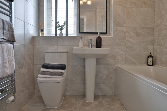 garforth bathroom show home 100