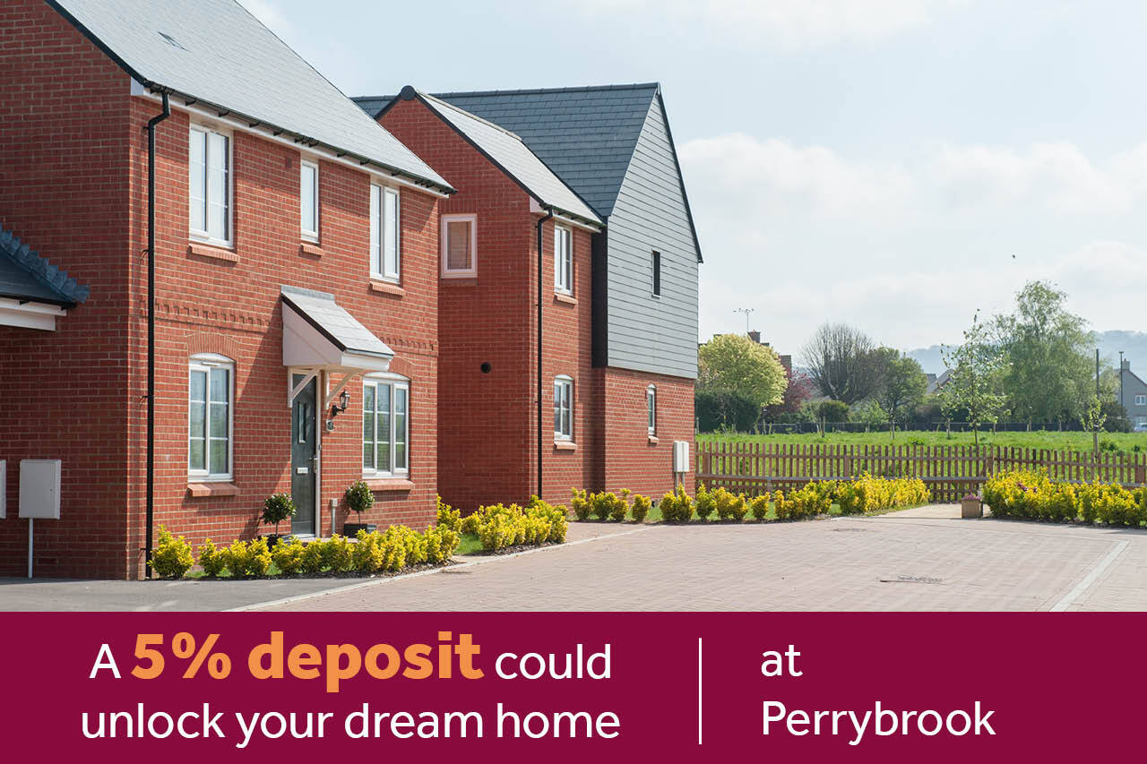 Houses For Sale in Brockworth Perrybrook Linden Homes