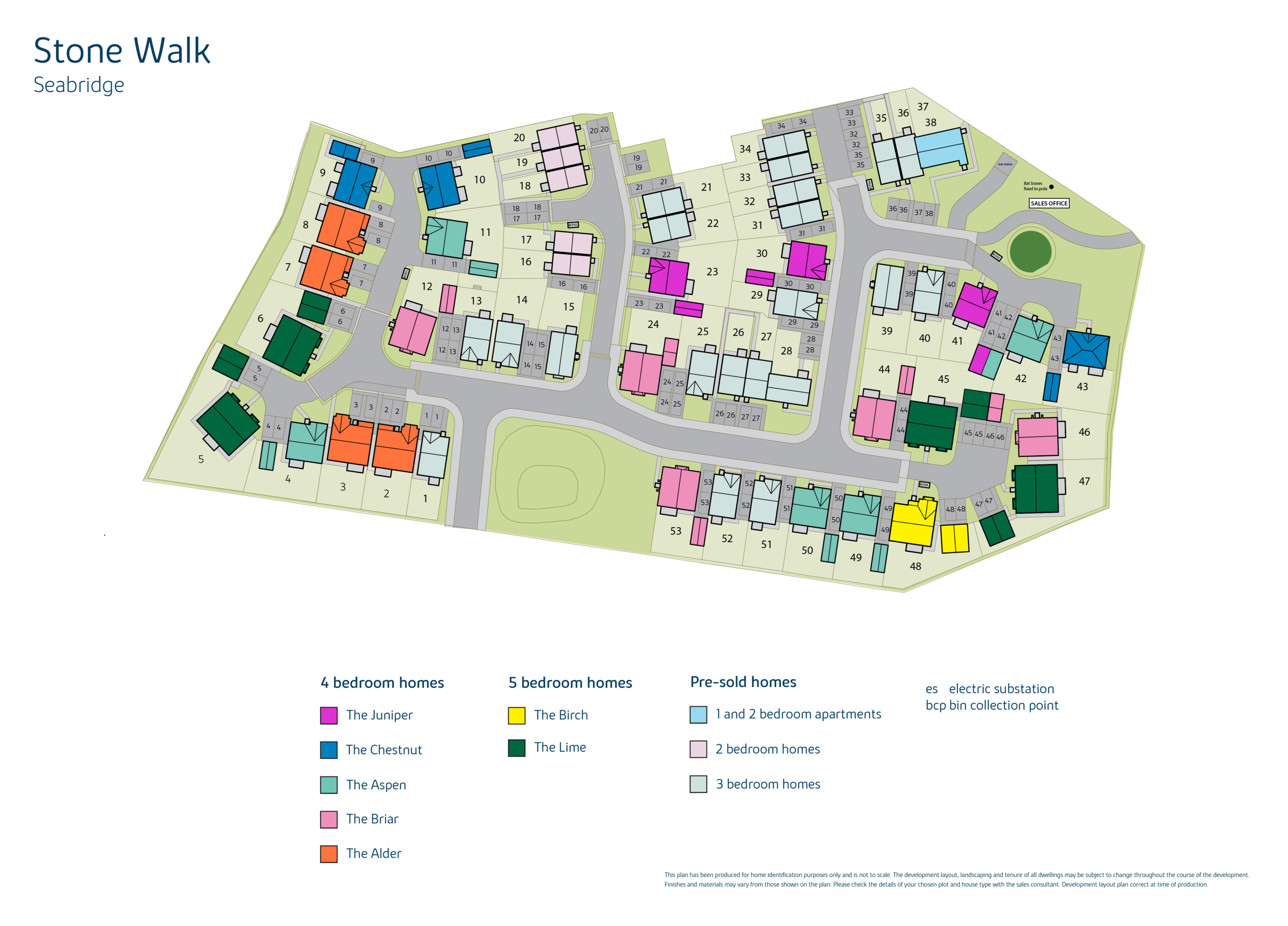 1708 Stone Walk Site Plan