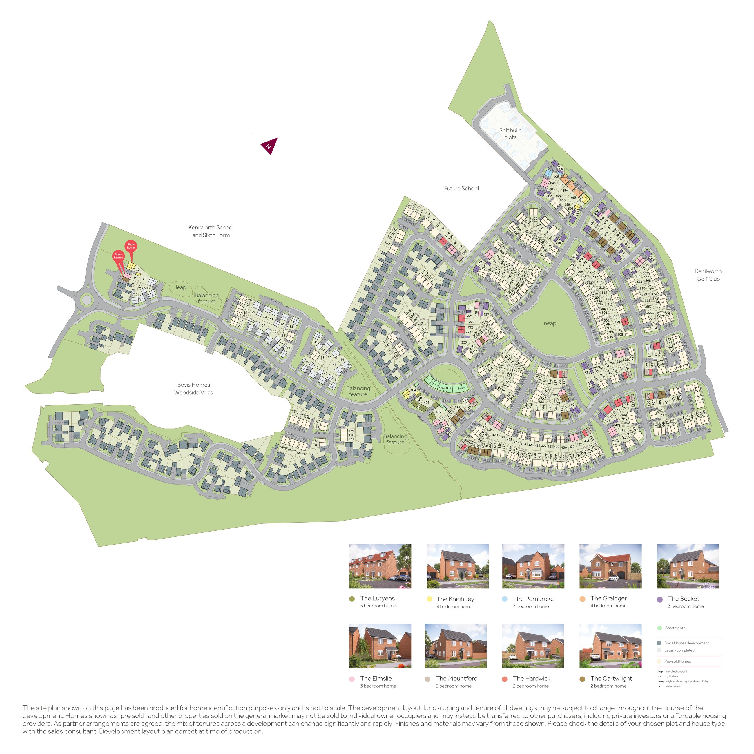 LH Stoneleigh view siteplan