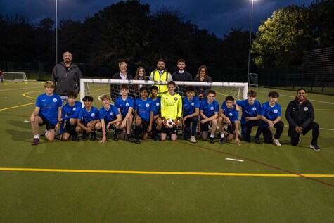 Caversham footballers thank homebuilder for being ‘part of their team’