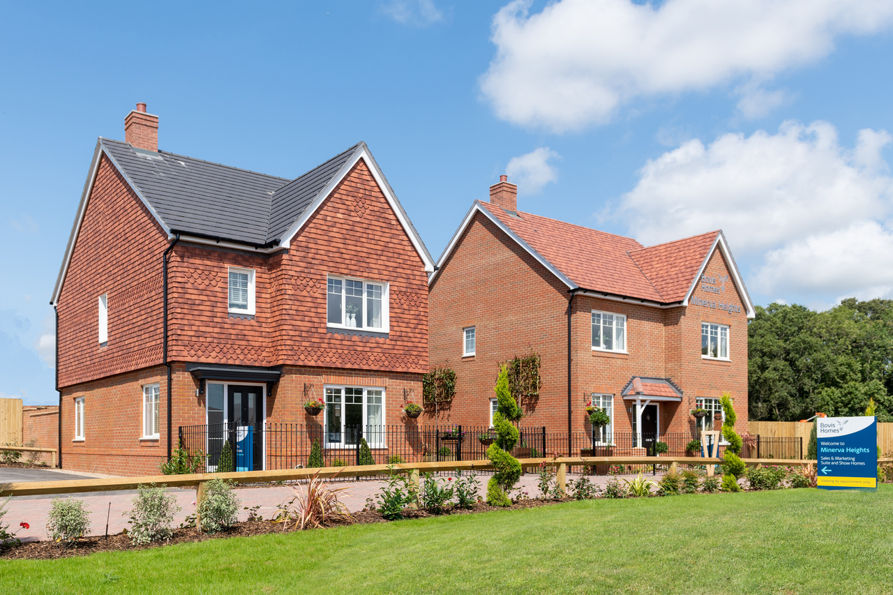 Minerva Heights New Homes in Chichester for Sale, New Build Houses near Chichester Bovis