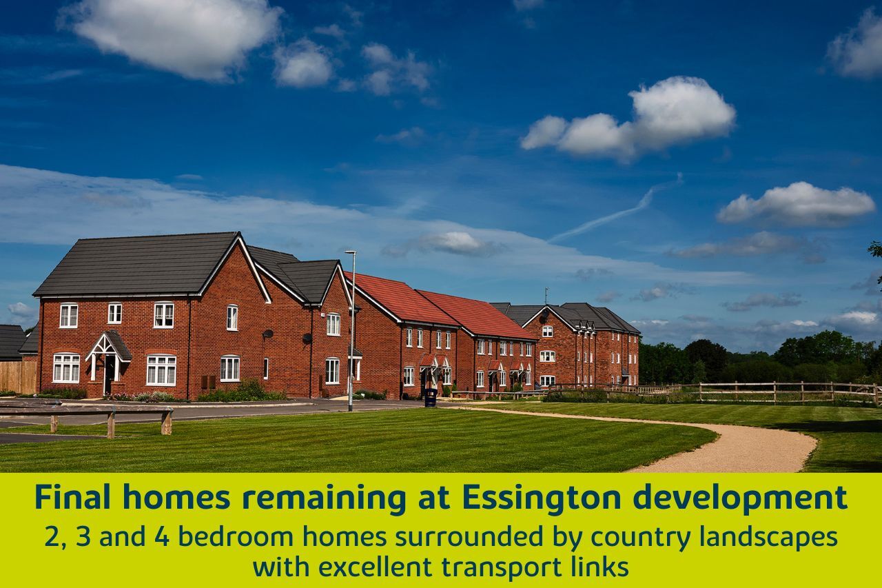 The Steadings New Homes in Essington for Sale, New Build Houses near