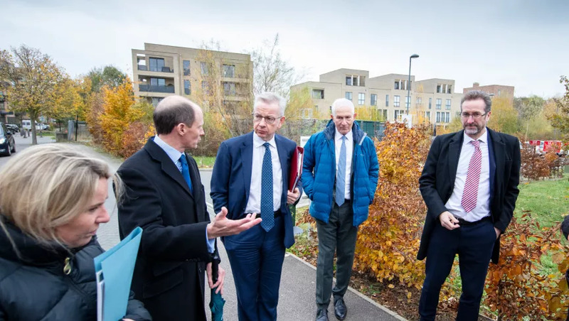 Countryside Partnerships welcomes Michael Gove MP to Great Kneighton