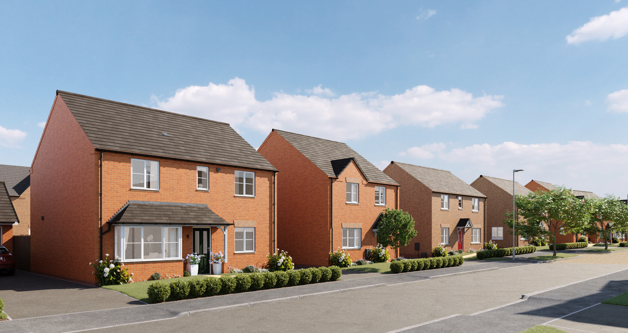 Millfields New Build Homes & Houses for Sale in Cam, Dursley Linden