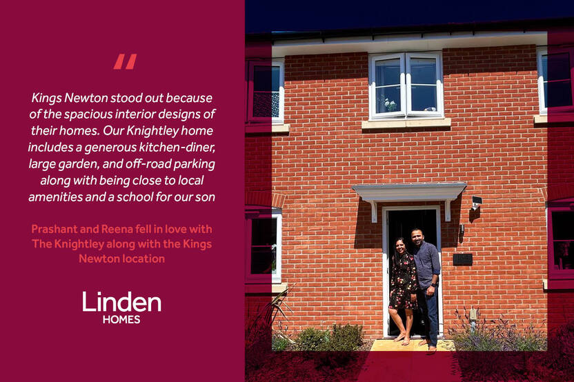 Linden Homes_East Anglia_Kings Newton_Testimonial_Prashaant & Reena 1