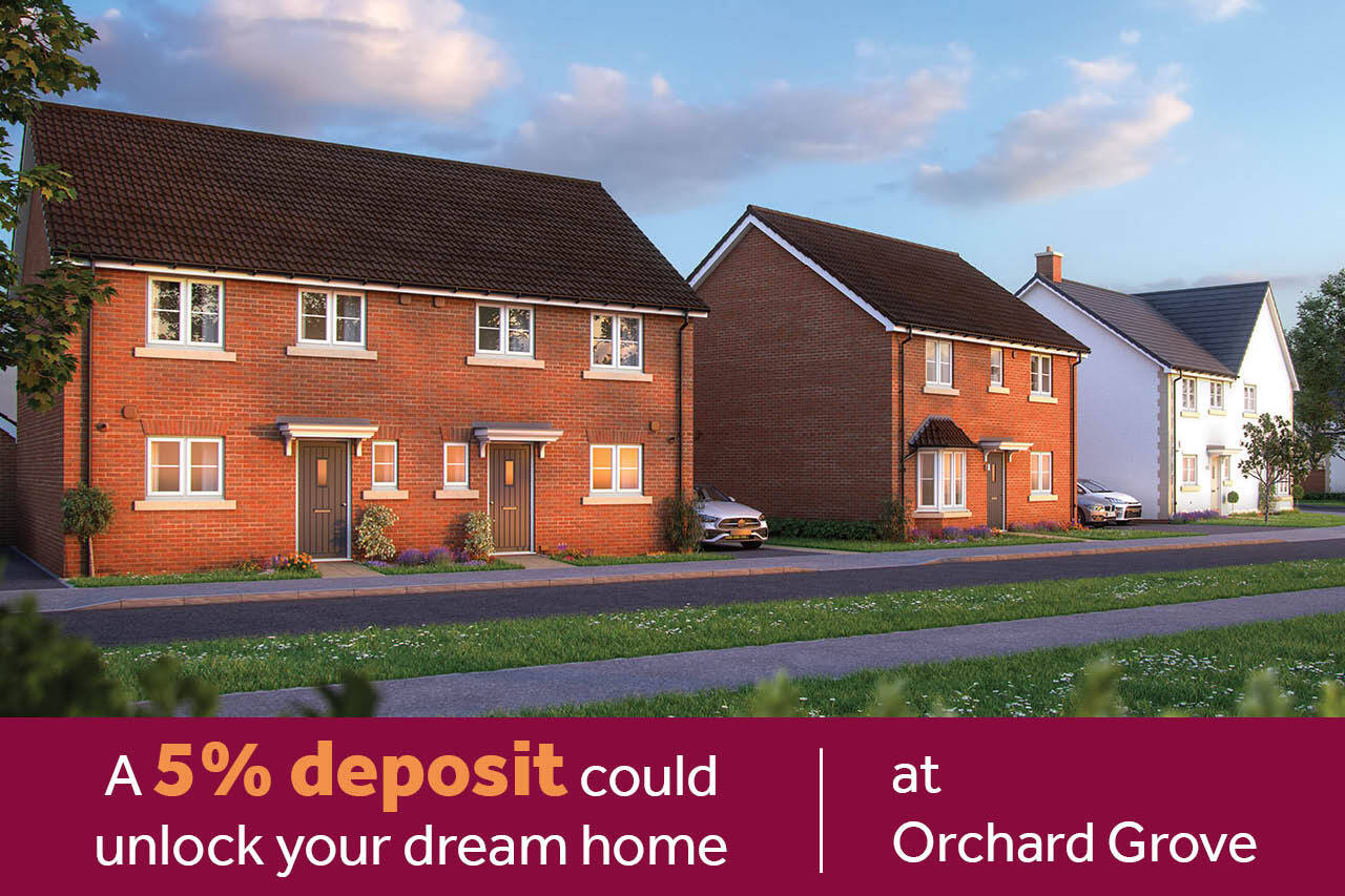 Orchard Grove New Build Homes & Houses for Sale in Comeytrowe near Taunton Linden Homes