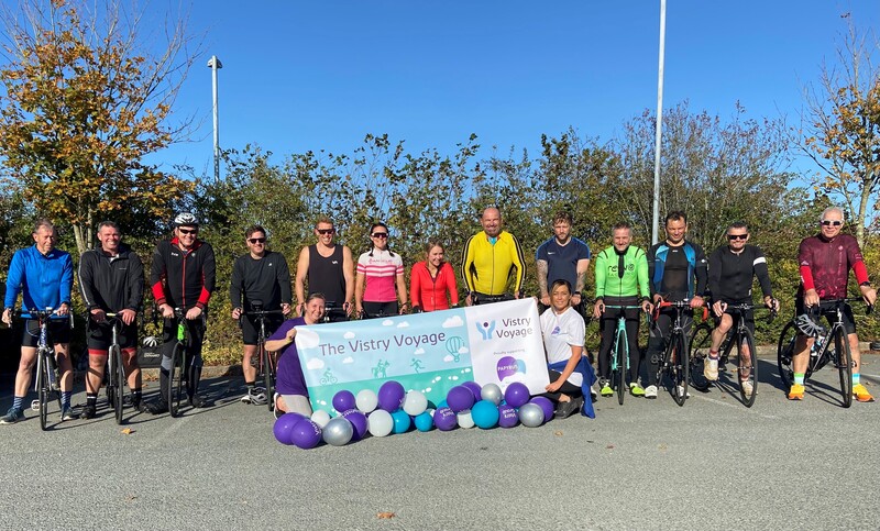 Staff from Vistry South West take part in charity event to raise awareness of suicide among young people