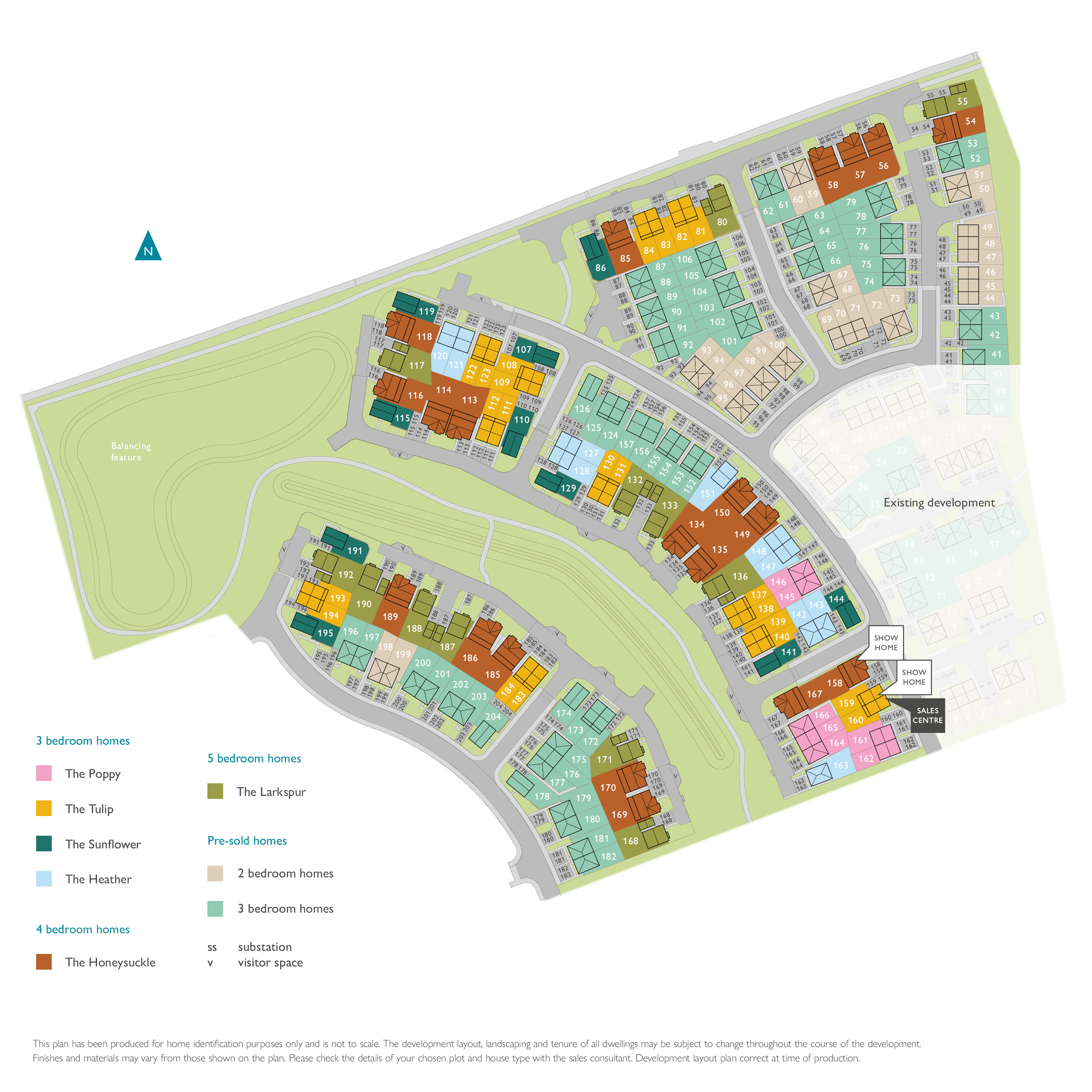 Foxrush Walk siteplan COUNTRYSIDE 07.25