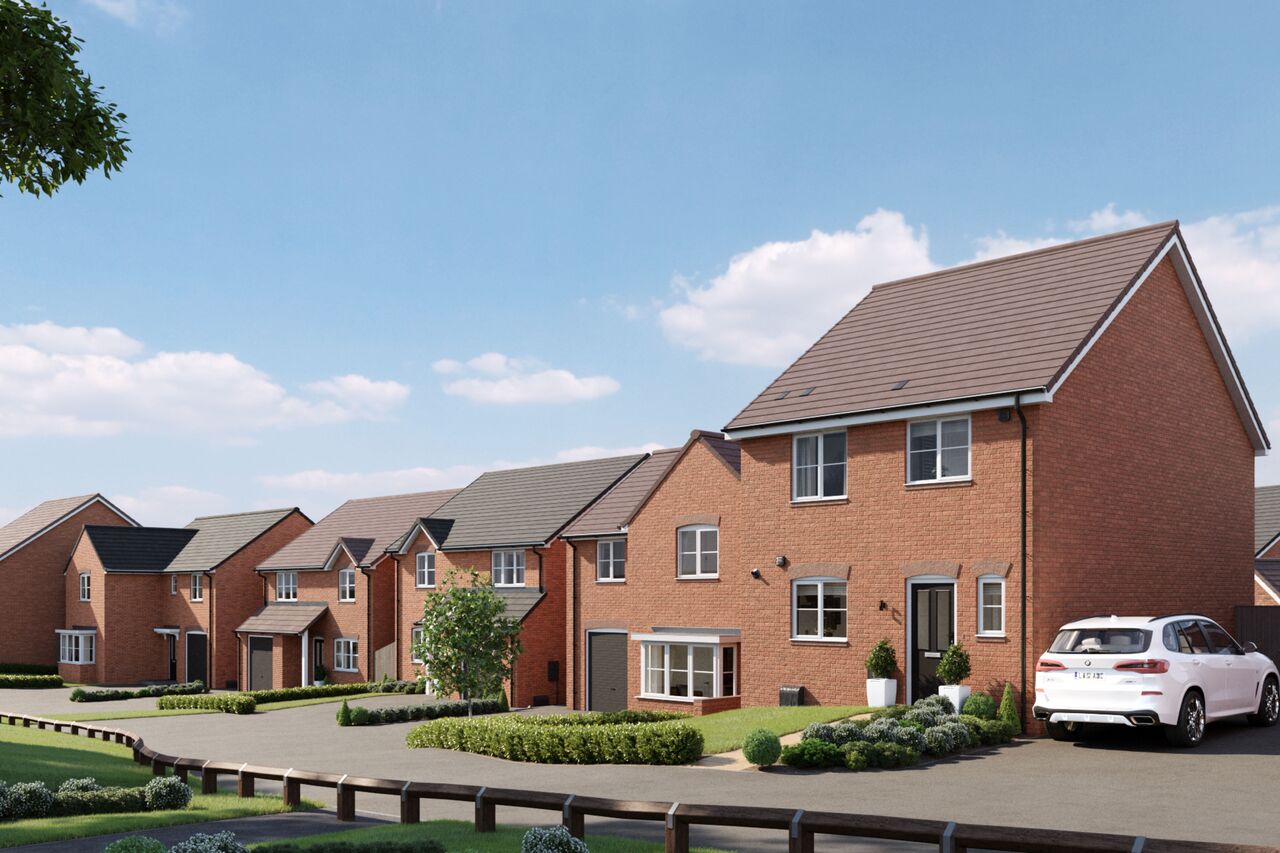 New Build Homes & Houses for Sale in Redhill near Telford The Quarters Linden Homes