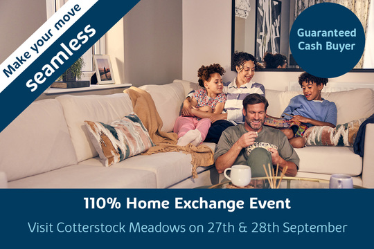 Cotterstock Meadows_110 Home Exchange Poster