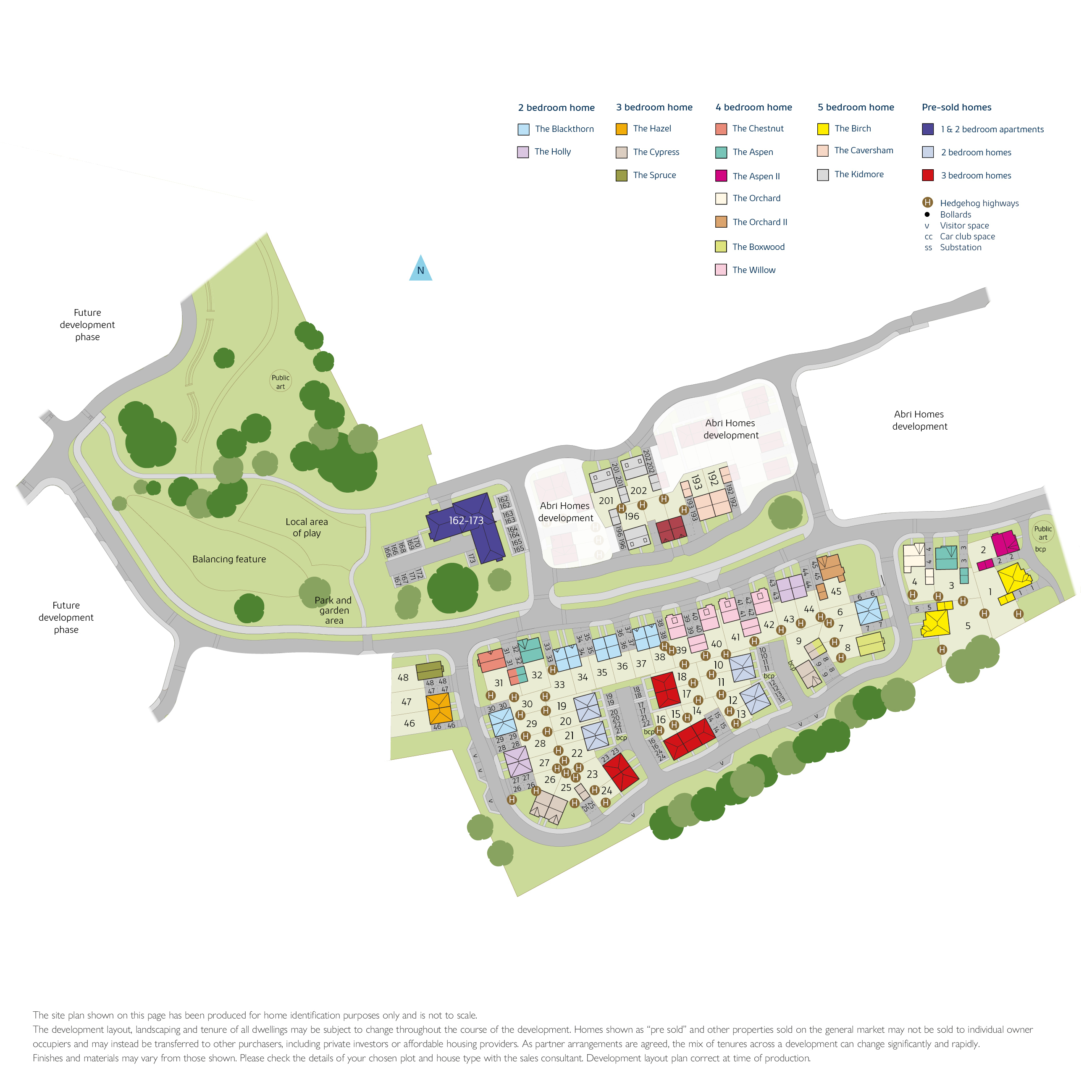 Emmer Green Drive siteplan WEB 0426