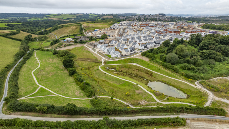 Sherford's country park quadruples as gates open on massive expansion