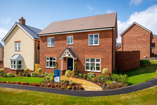 The Hedgerows | New Homes in Exeter for Sale | New Build Houses in ...