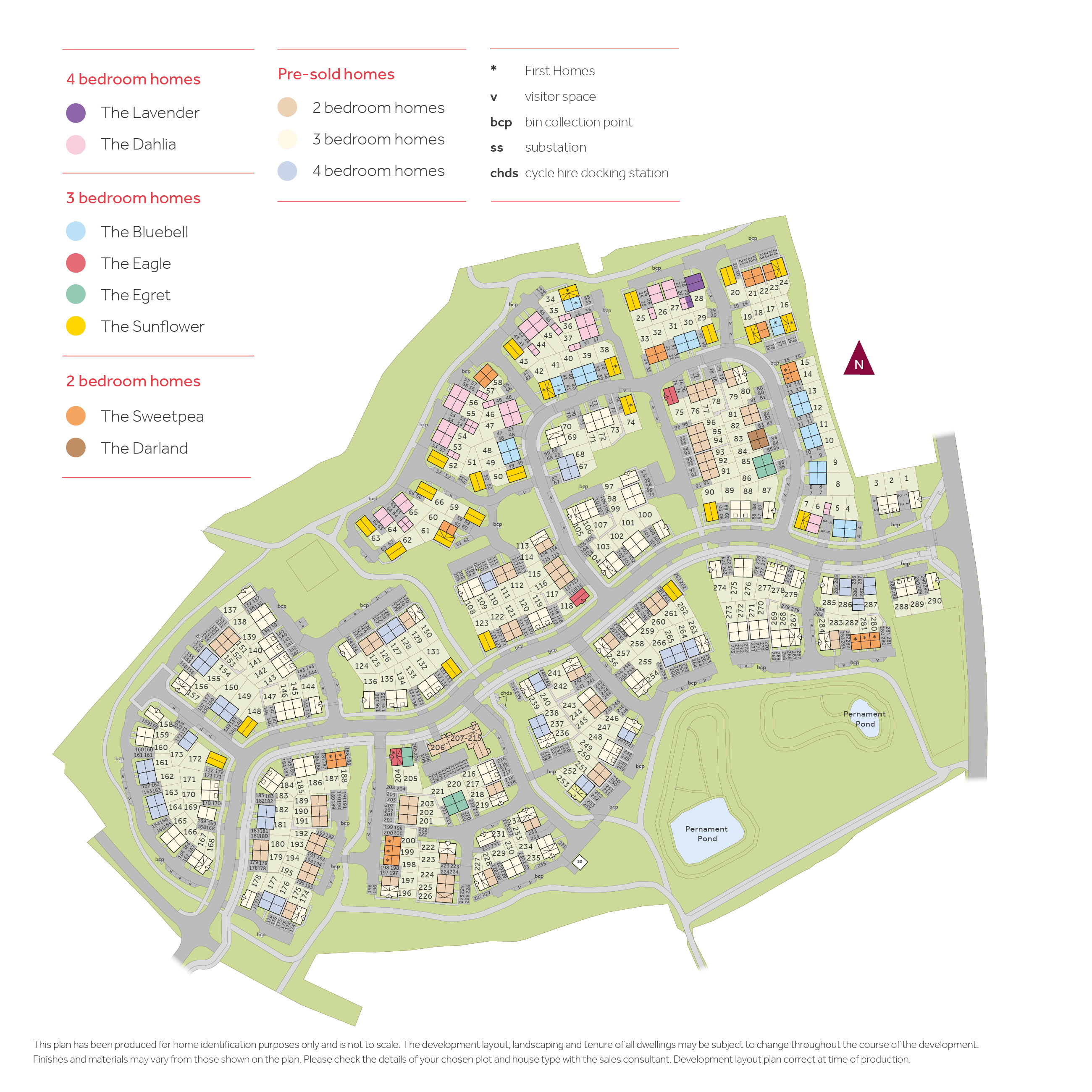 DS13974 The Meadows at woodland view site plan LINDEN