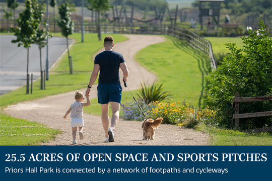 Priors Hall Park Development Play Areas