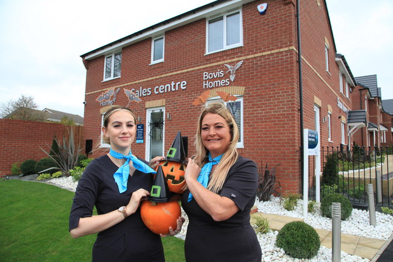 Bovis Homes launches new development with spooky family fun day