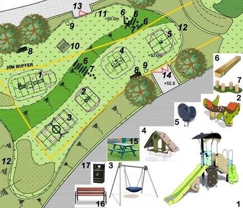 Orchard Grove's pocket park starts to take shape