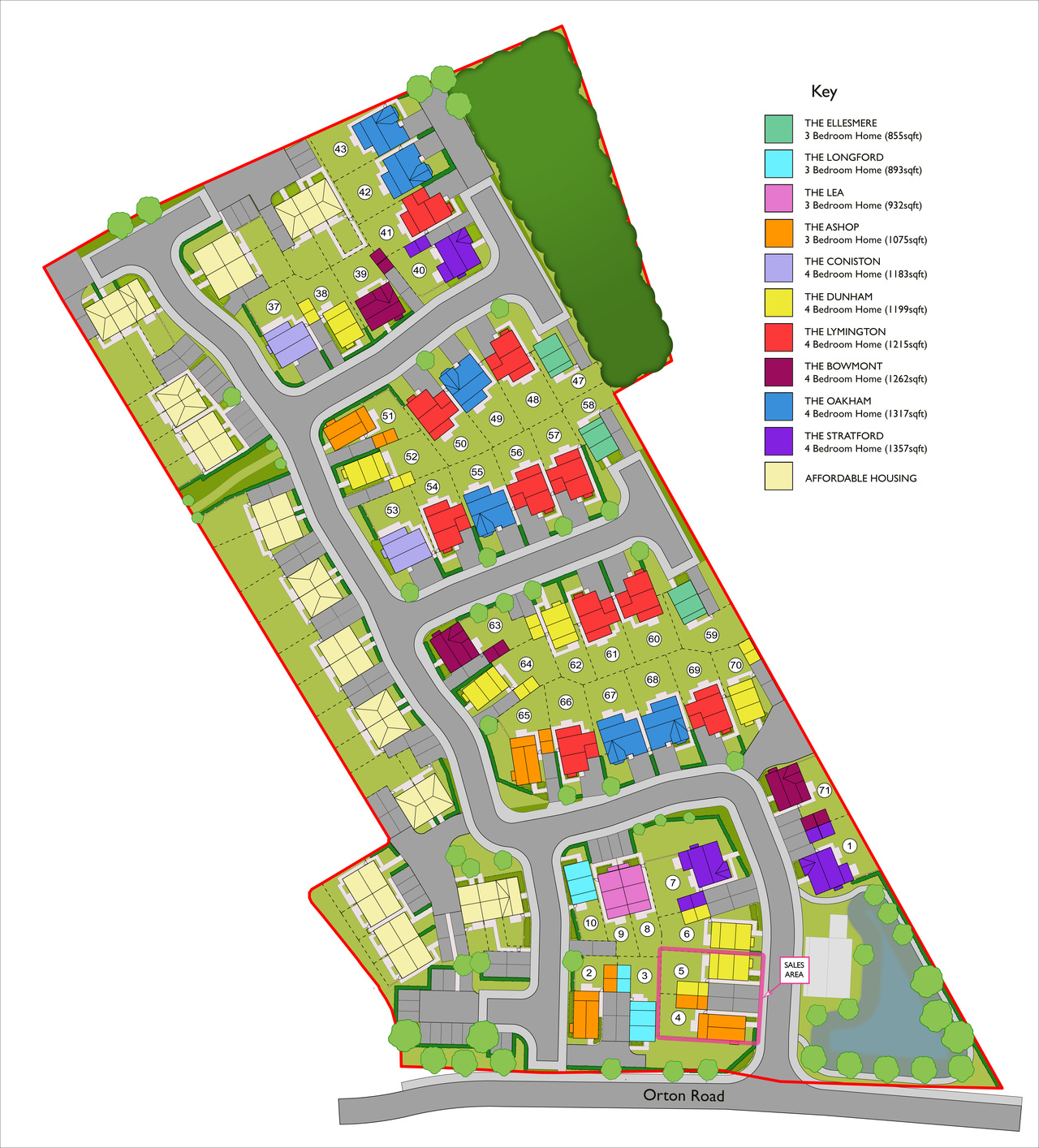 Brookmill Meadows Site Plan
