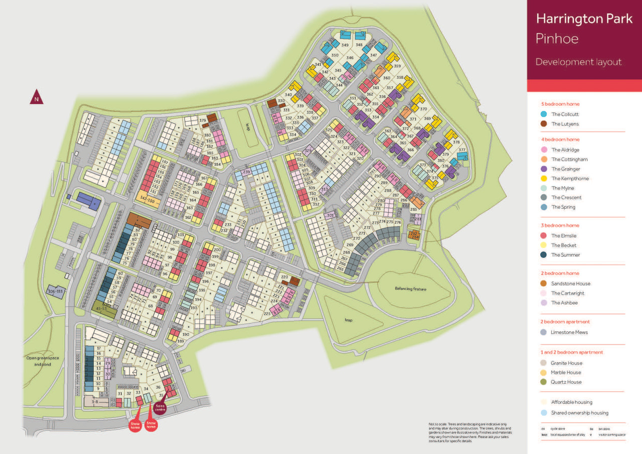 Harrington Park Extended Site Plan