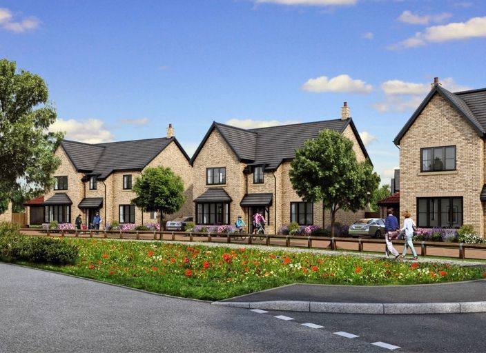 Work begins at new Oundle housing location