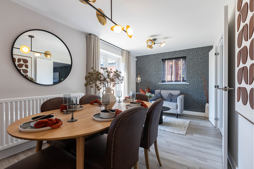 LH-SEM -The Pembroke  Little Glen-- Dining and family room