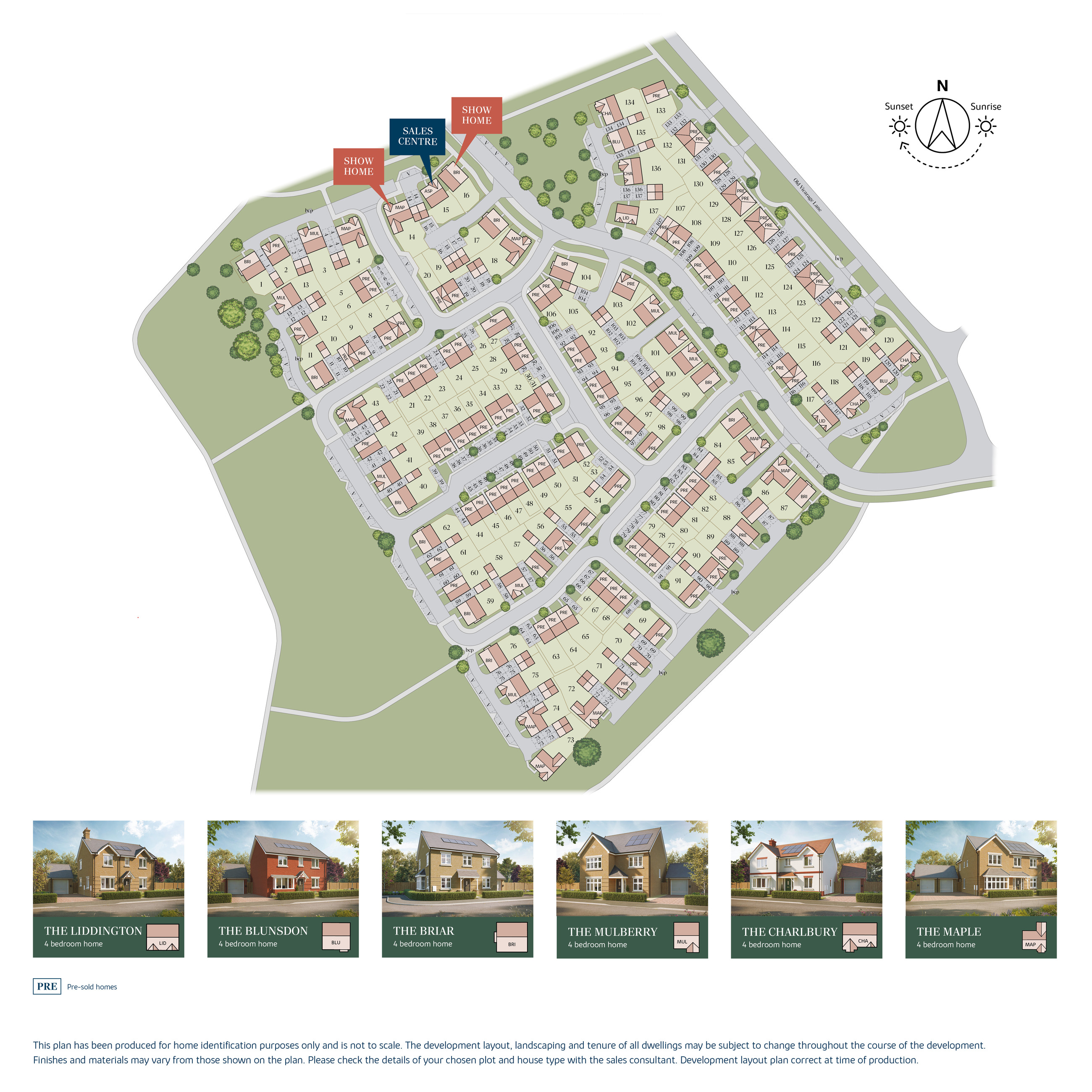 Woodlands, Swindon [BH] Site Plan Feb 26