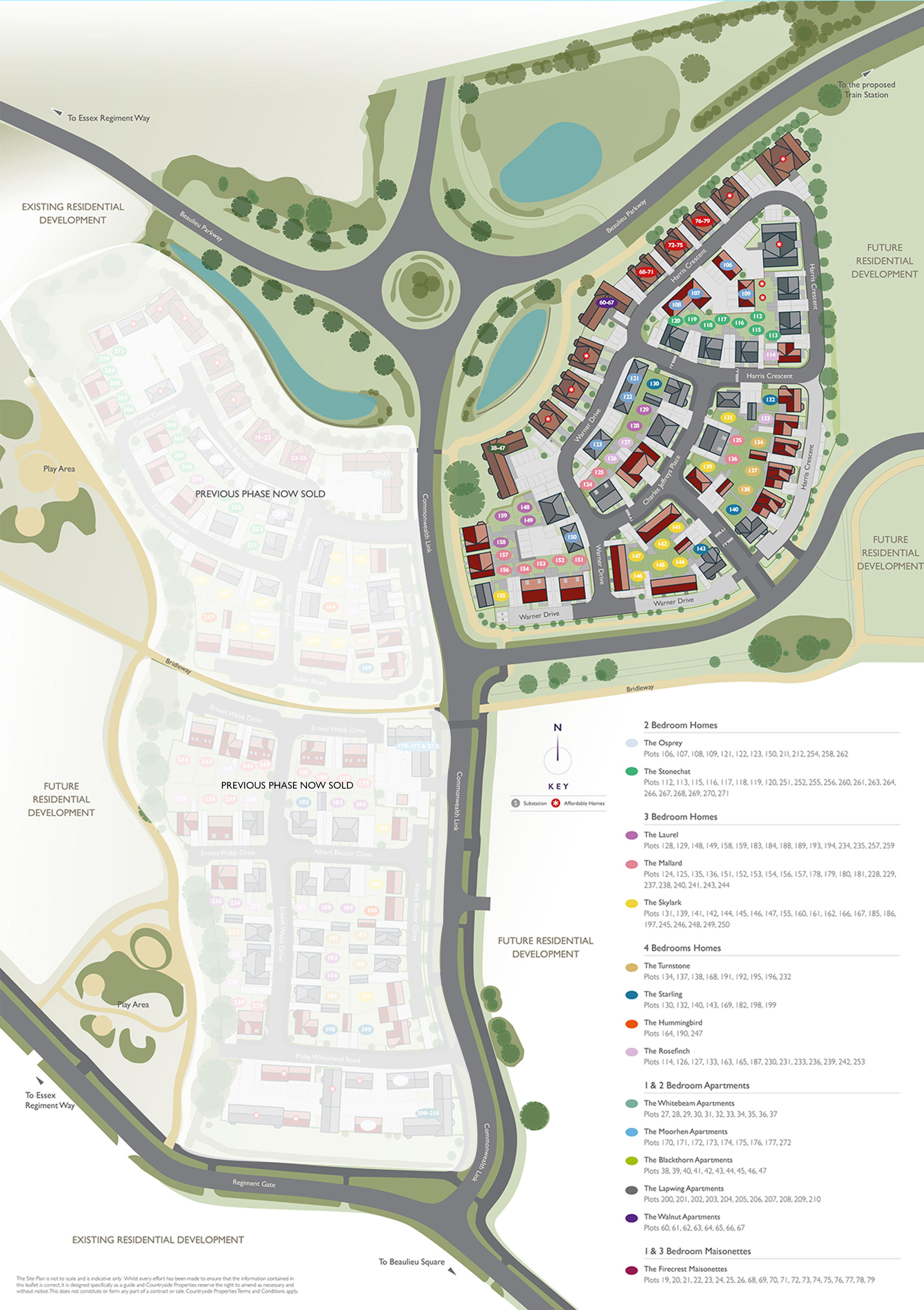 Beaulieu Gate CMS site plan November 2024