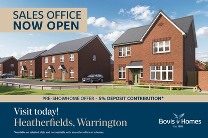 Web banner - sales office now open
