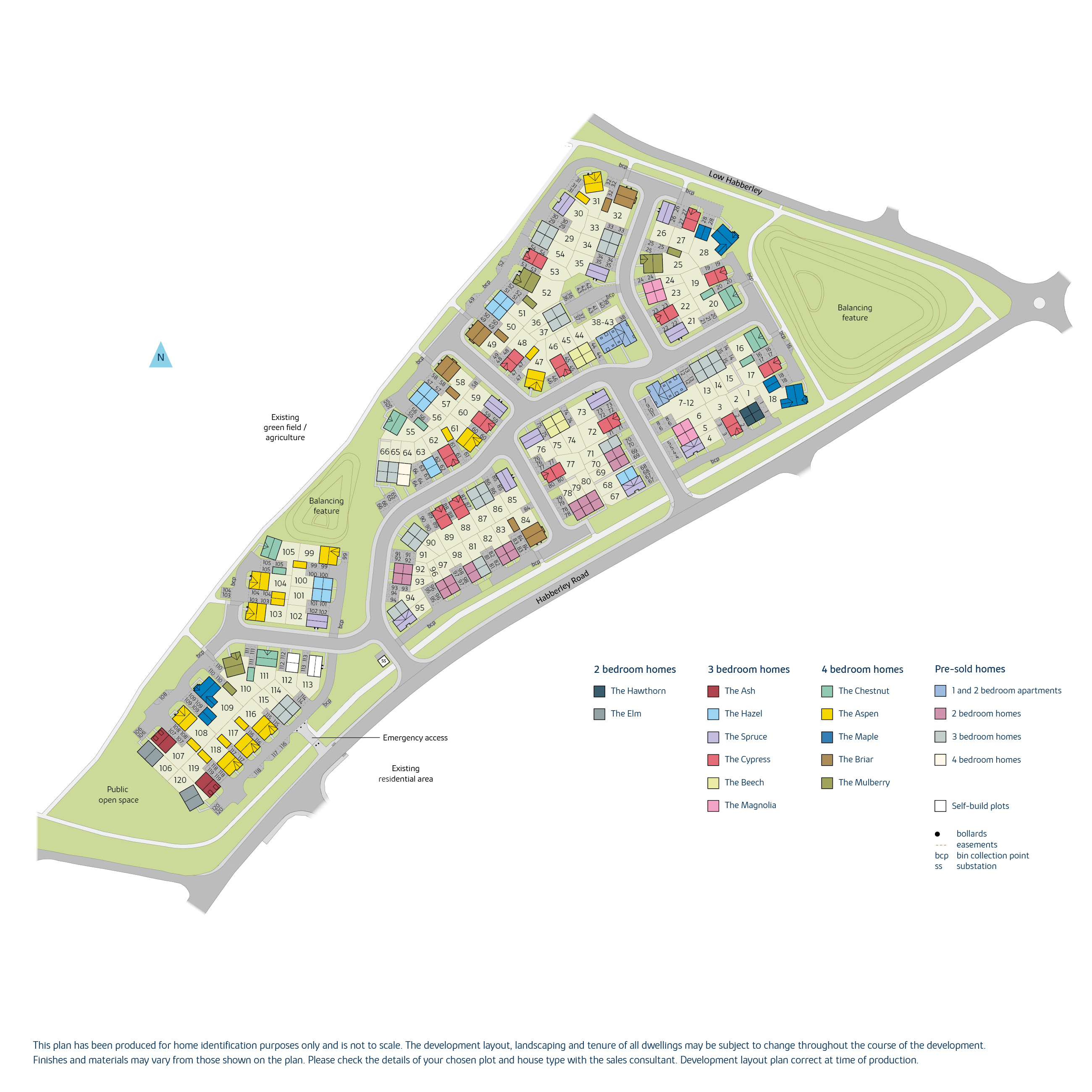 Habberley Park Site Plan July 2025