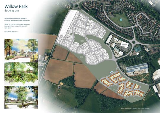 Willow Park masterplan dev