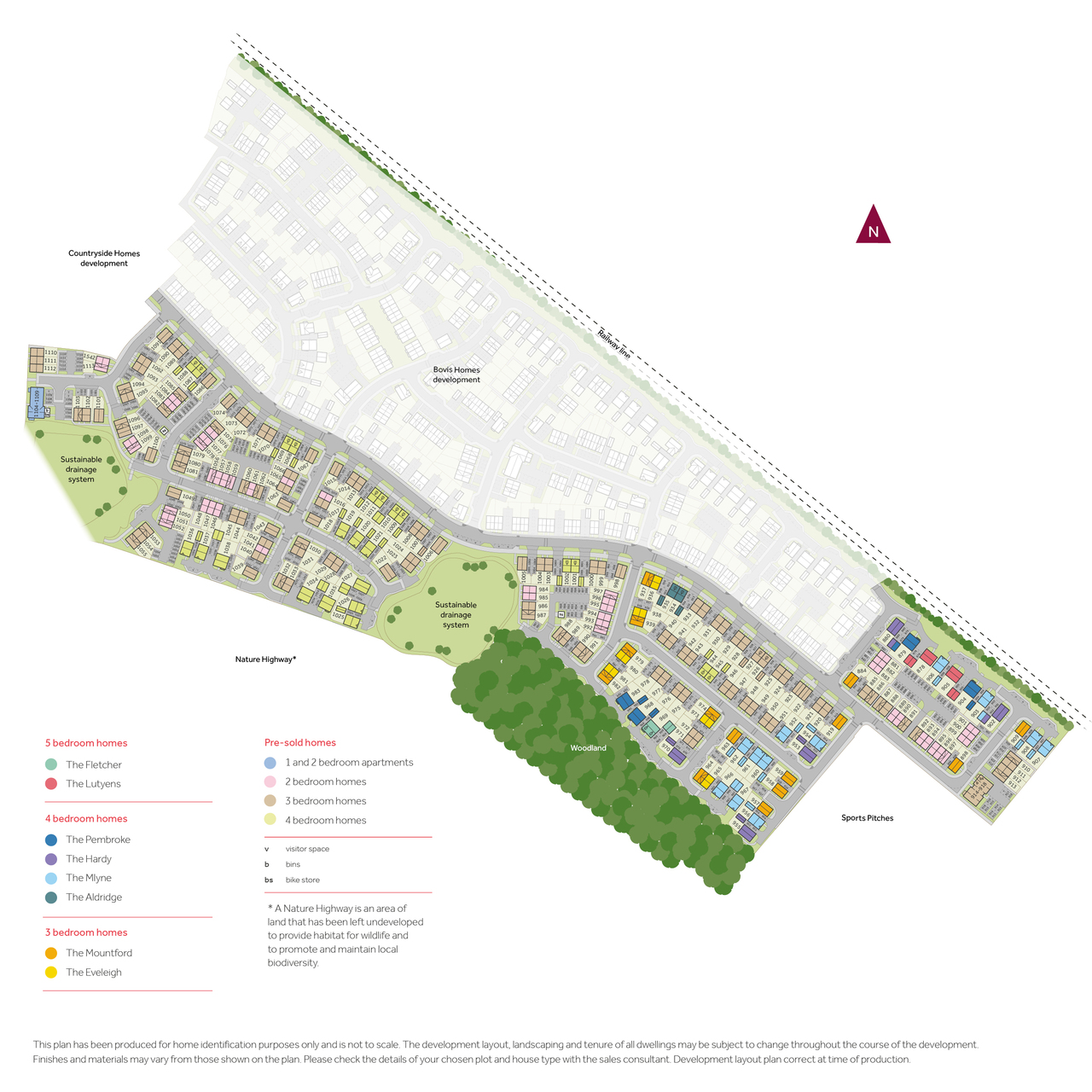 Whiteley Meadows siteplan assets LINDEN 01.25