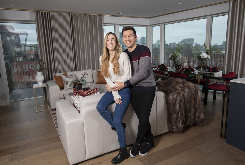 Couple discover their dream home offering fantastic views in a well-connected pocket of central London- Greenwich Millennium Village