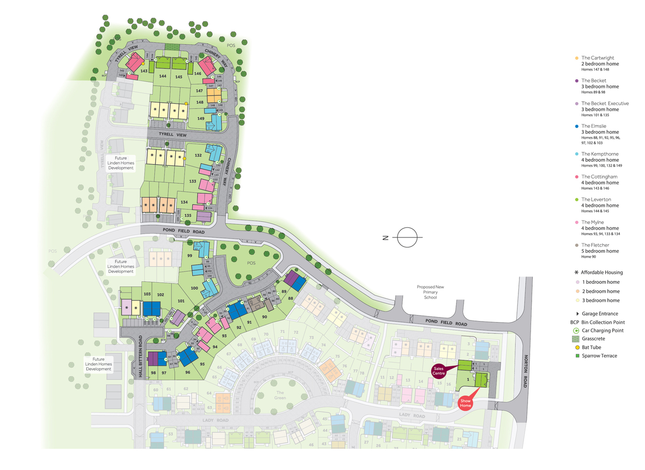 lh Cavendish View Phase 2A site plan