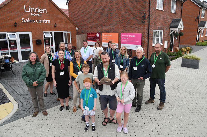 Visitors discover nature at Linden Homes location in Stowupland