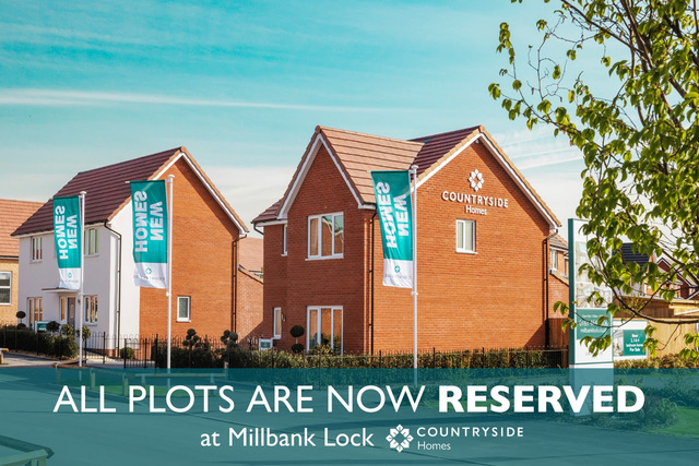 All plots now reserved - Millbank Lock