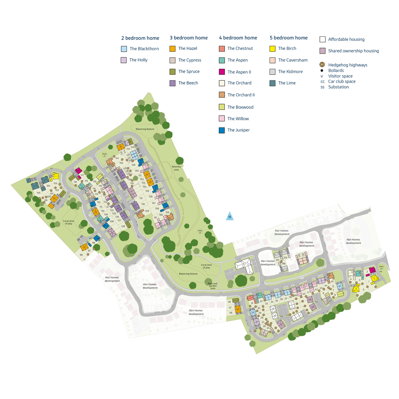 Emmer Green Drive siteplan WEB