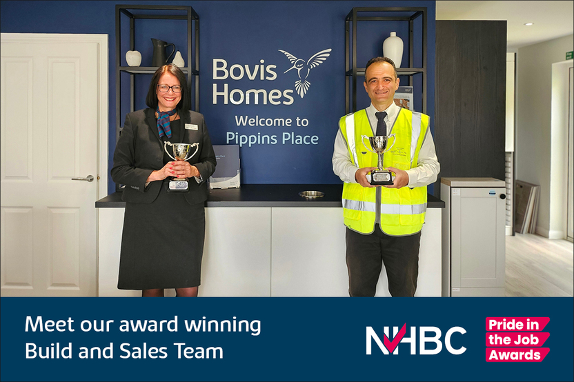 Bovis Homes Award winning team