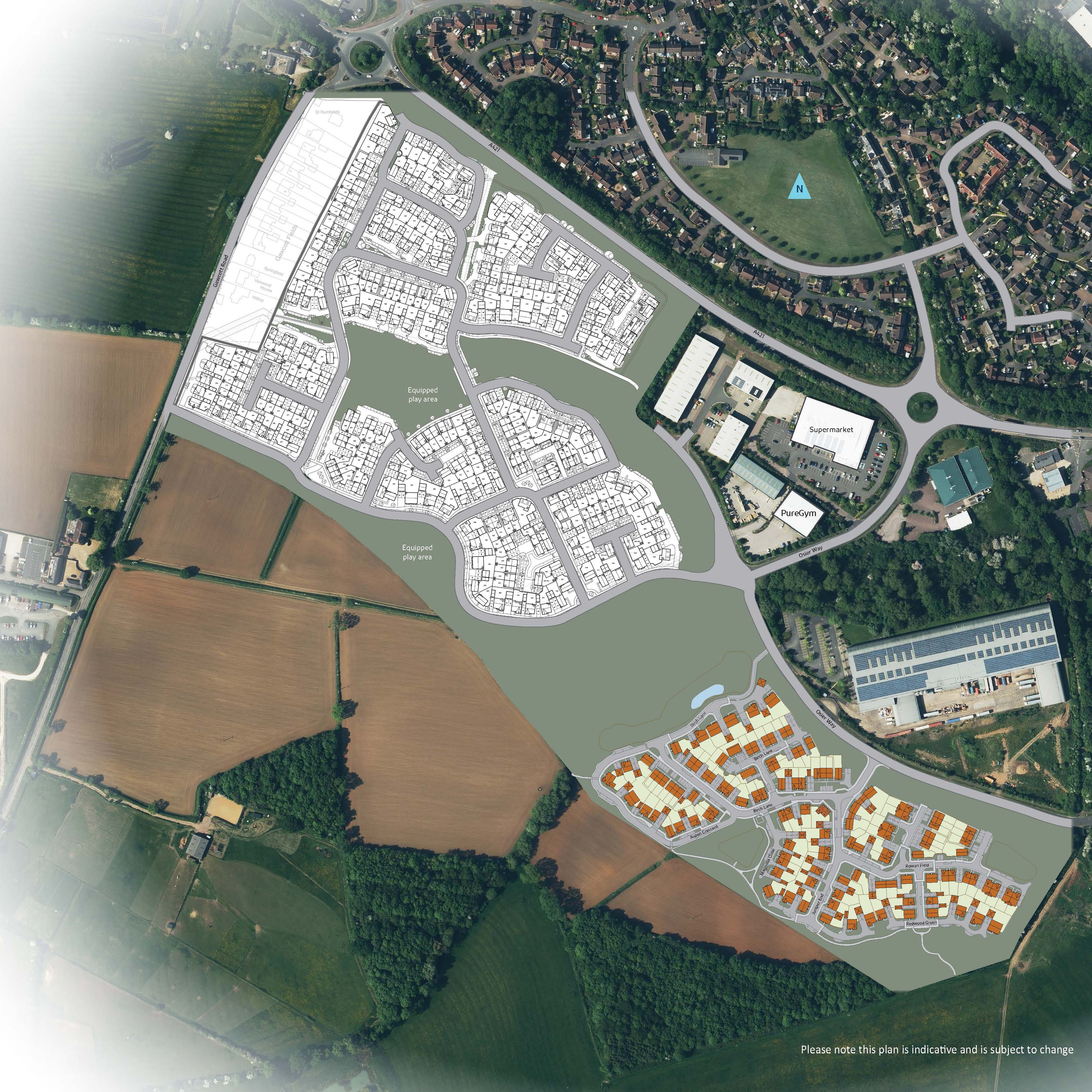 Willow Park masterplan sq