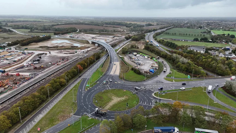 Countryside and L&Q complete new £14m bridge for Chelmsford, facilitating opening of new relief road between the A12 and A130