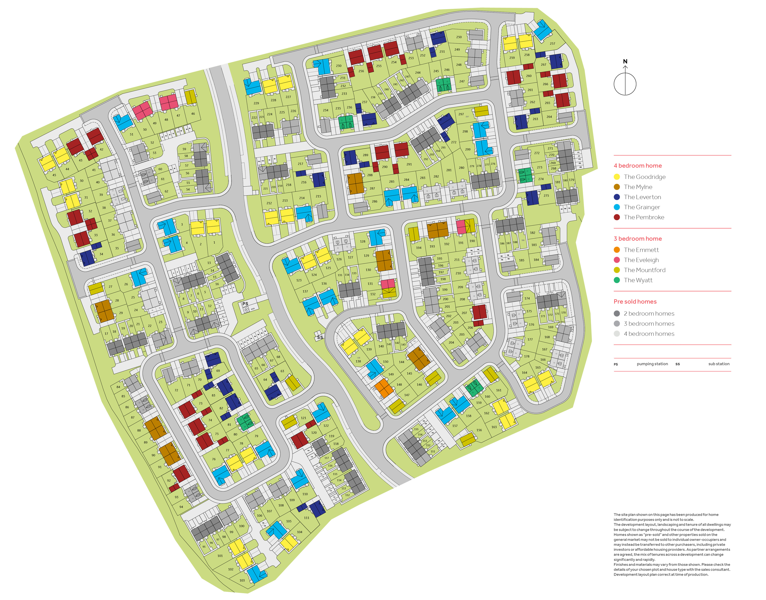 Ferriby Fields - Site Plan Disclaimer