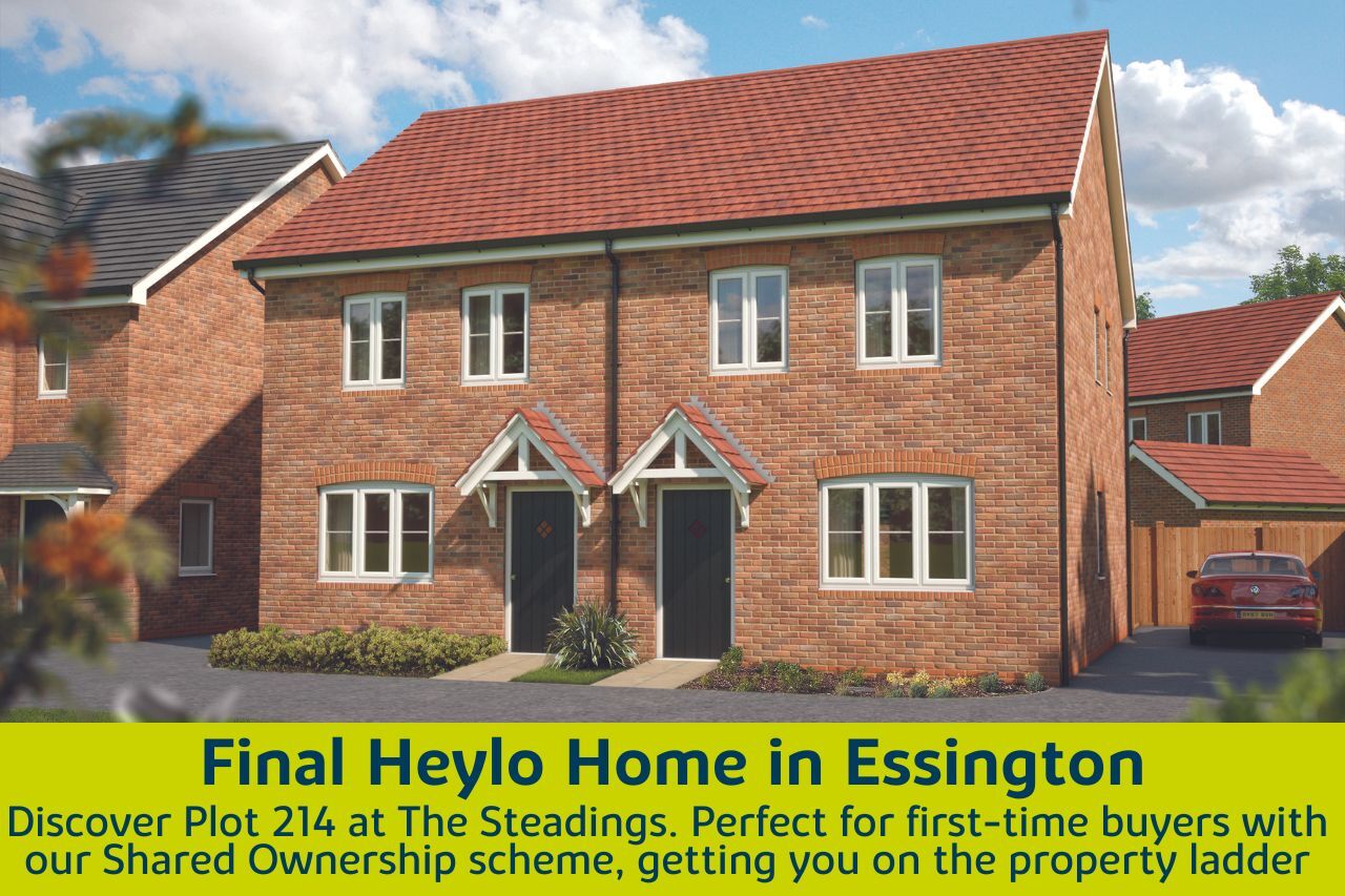The Steadings New Homes in Essington for Sale, New Build Houses near