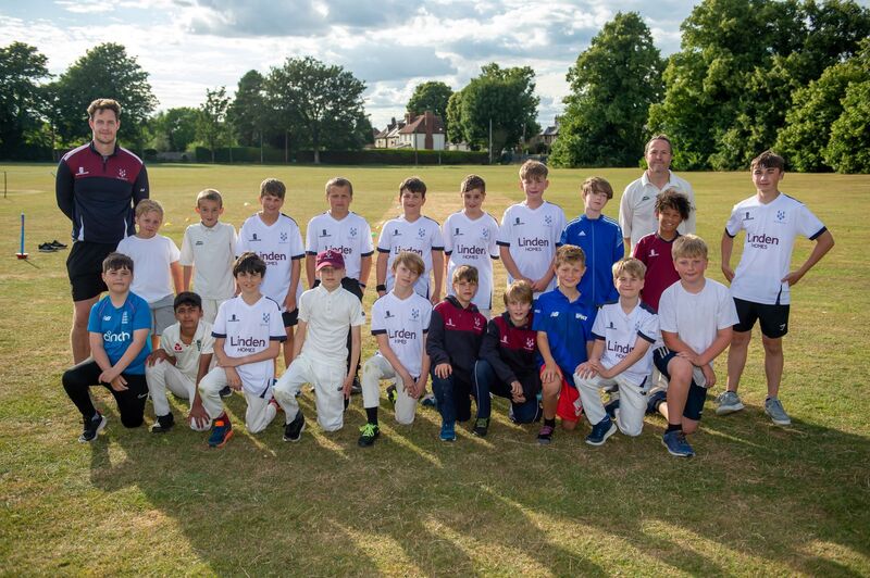 Cricket club receives donation from Ely housebuilder