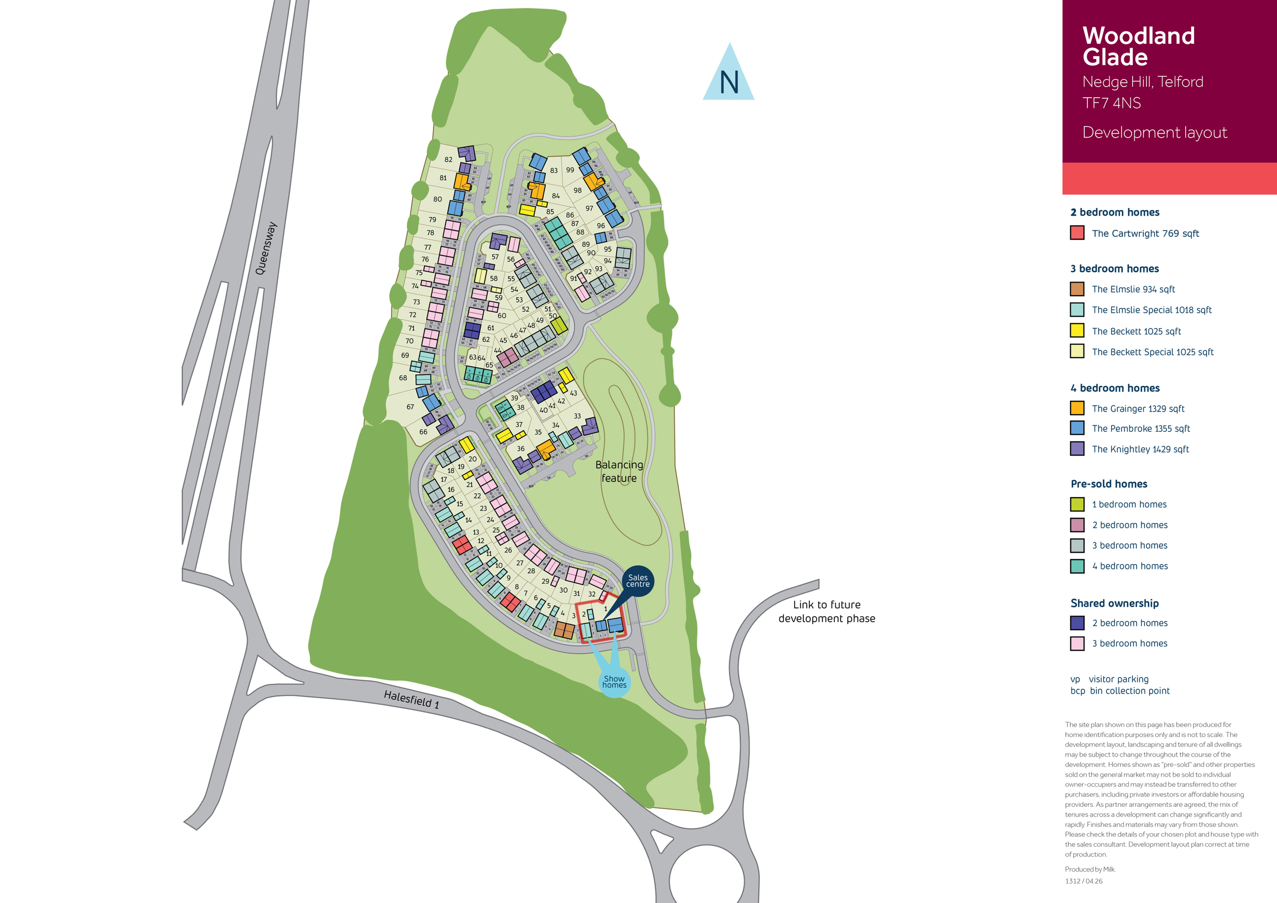 1312 Woodland Glade Linden Site Plan