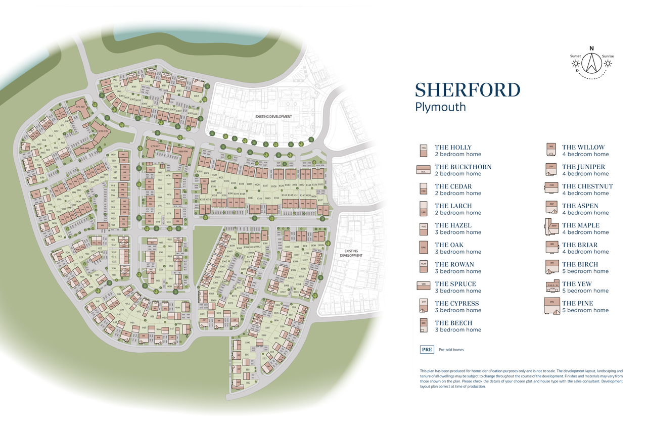 06845-06 Sherford Brochure siteplan WEB