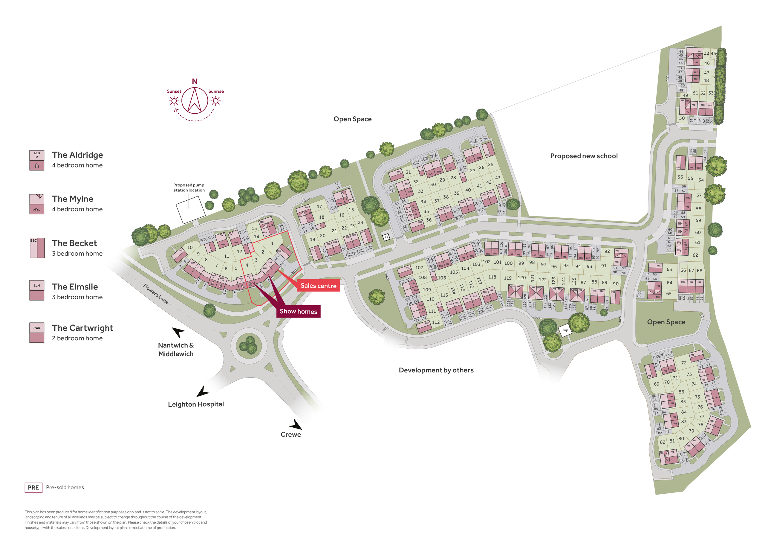 1974 Foxglove Place Linden Site Plan